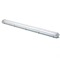 Waterproof Led Tube Tubular Tri Proof Light PC Case Kit IP54 Waterproof LED three-proof light