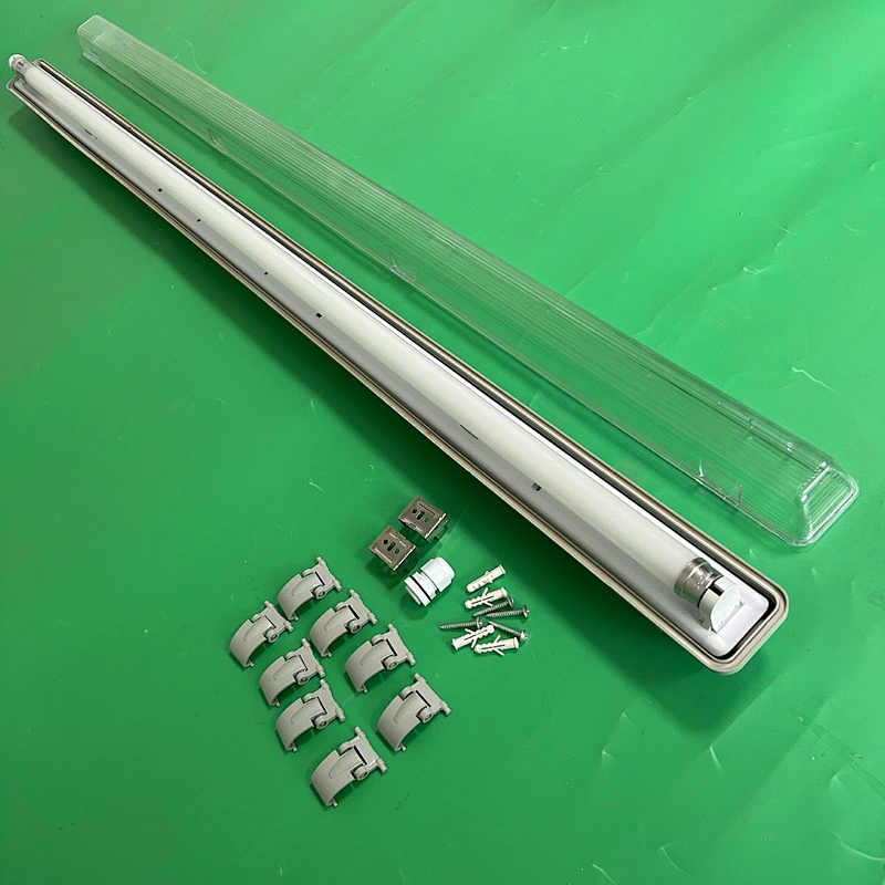 Led Triproof Light Ip65 36w T8 Tube fluorescent Waterproof Lamp linear tri-proof light