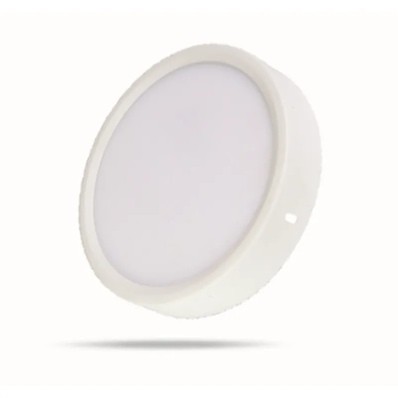 Factory Competitive Price Ultra Slim 6W 12W 18W 24W Round Surface Mounted LED Panel Light