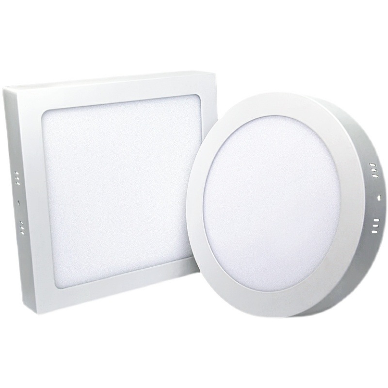 Factory Supply Indoor Bedroom Surface Mount Ceiling 6W 12W 18W 24W Led Panel Light