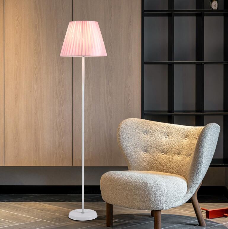 Modern Led Floor Lamp Bedroom Led Lights Creative Fabric Living Room Floor lamp