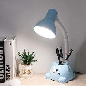 Adjustable E27 Desk Table Lamp Cat Cartoon Design Flexible Child Kids Study Table Lamp study lamp table lamp desk lamp table lamp table lamp desk lamp modern study table lamp led study table lamp