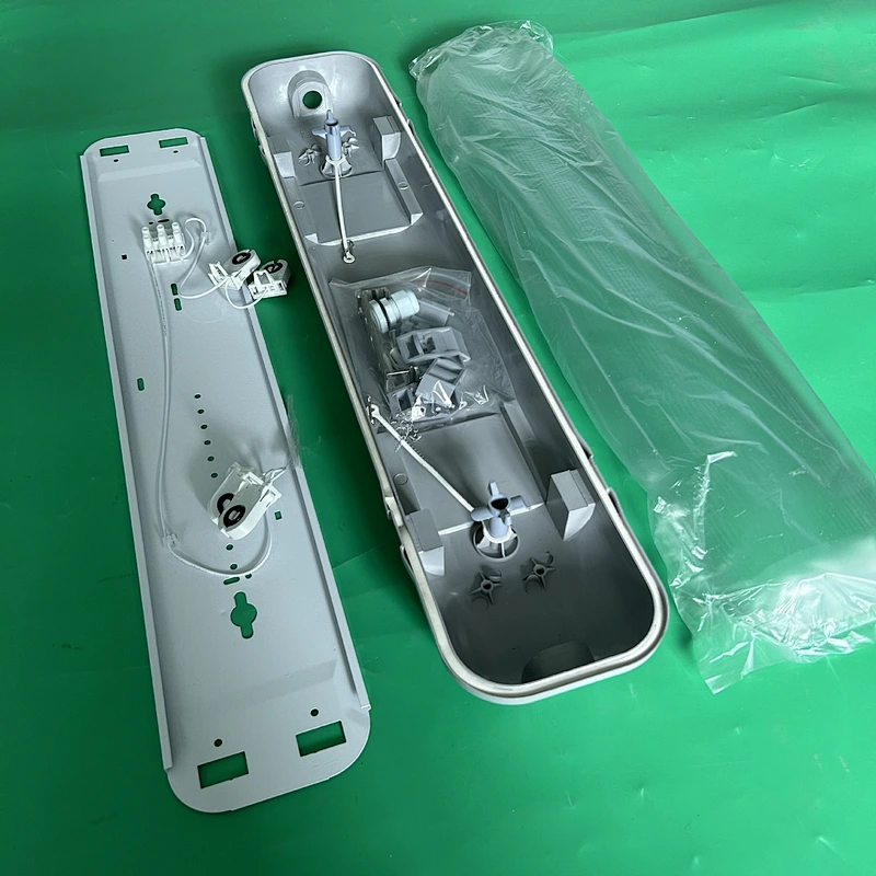Waterproof Led Tube Tubular Tri Proof Light PC Case Kit IP54 Waterproof LED three-proof light