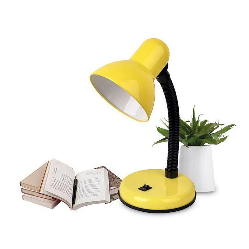 40W 60W E27 hot sale new design popular metal plastic EU socket clip reading lamp clamp on table student study