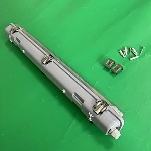 Waterproof Led Tube Tubular Tri Proof Light PC Case Kit IP54 Waterproof LED three-proof light