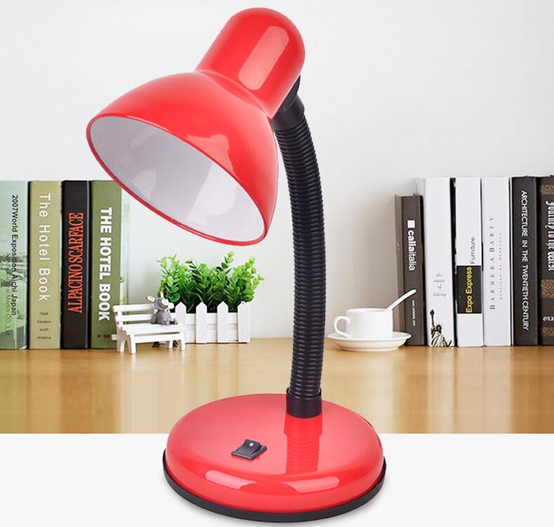 40W 60W E27 hot sale new design popular metal plastic EU socket clip reading lamp clamp on table student study