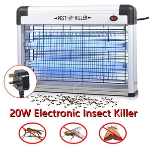 New design ultra-thin housing household electric shock mosquito killing lamp electric mosquito killer