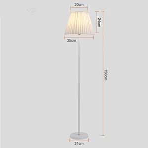 Modern Led Floor Lamp Bedroom Led Lights Creative Fabric Living Room Floor lamp