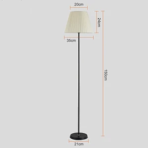 Modern Led Floor Lamp Bedroom Led Lights Creative Fabric Living Room Floor lamp