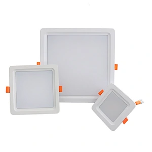 Factory Price Aluminum 6W 12W 18W 24W die-casting panel light/Ceiling Embedded Led Panel Light