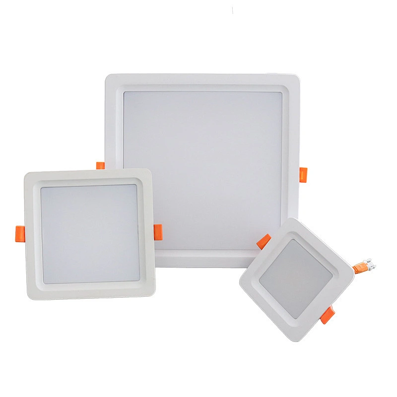 Factory Price Aluminum 6W 12W 18W 24W die-casting panel light/Ceiling Embedded Led Panel Light