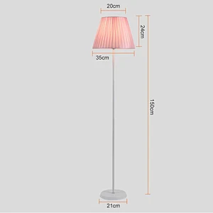 Modern Led Floor Lamp Bedroom Led Lights Creative Fabric Living Room Floor lamp