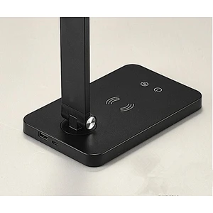 Led Modern Table Lamp Wireless Charger Foldable Mobile Phone Usb Charging For Phone Led Desk Lamp With Qi Wireless Charger