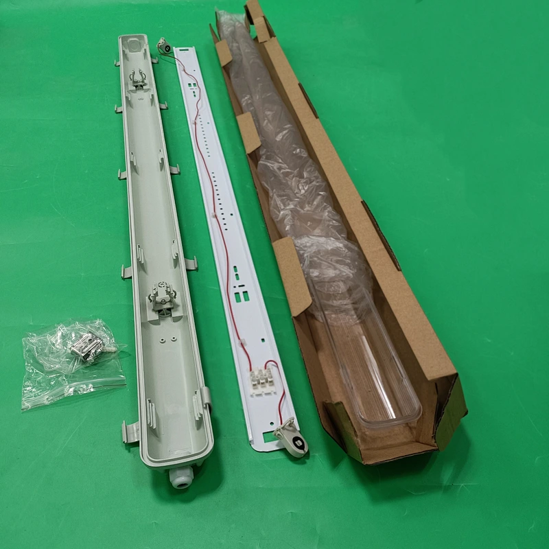Waterproof Led Tube Tubular Tri Proof Light PC Case Kit IP54 Waterproof LED three-proof light