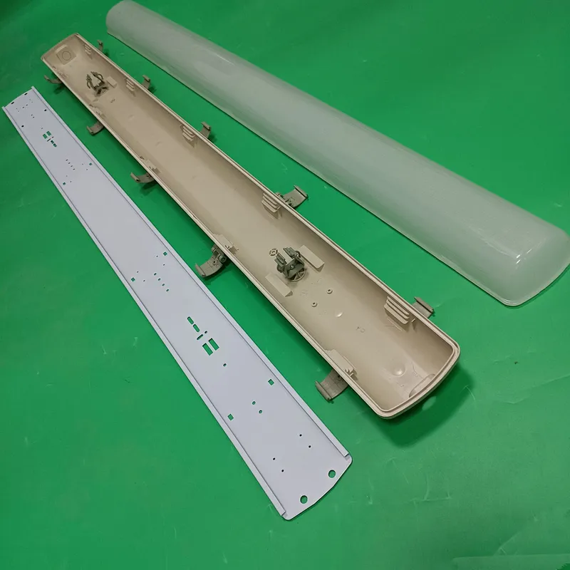 Waterproof Led Tube Tubular Tri Proof Light PC Case Kit IP54 Waterproof LED three-proof light