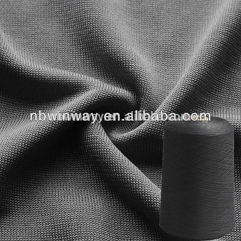dyed linen and cotton blendded yarn