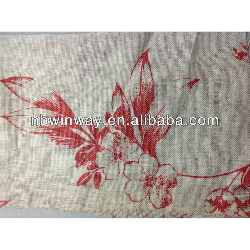linen fabric//pure linen fabric//printed linen fabric