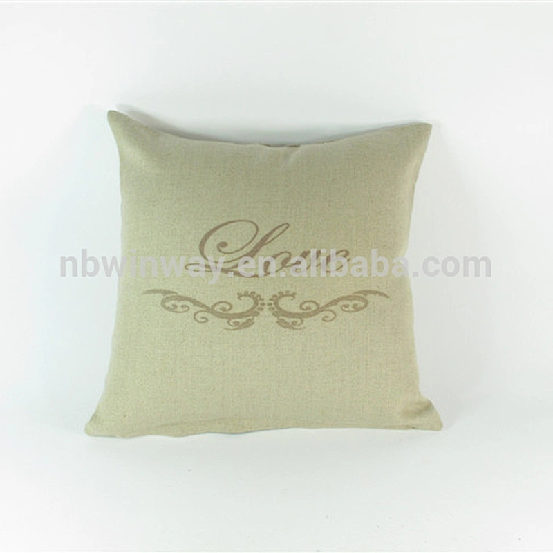100%linen sofa cushion cover/ new design cushion cover