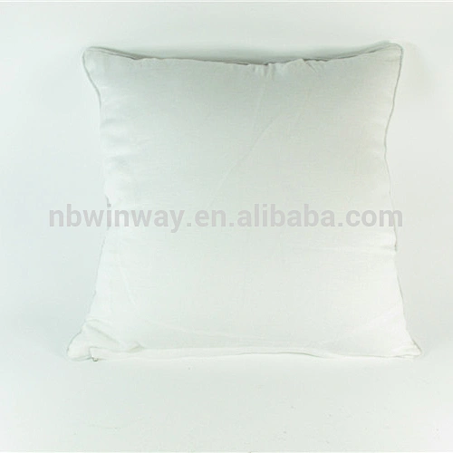 pure nature dyed linen blank cushion cover white color