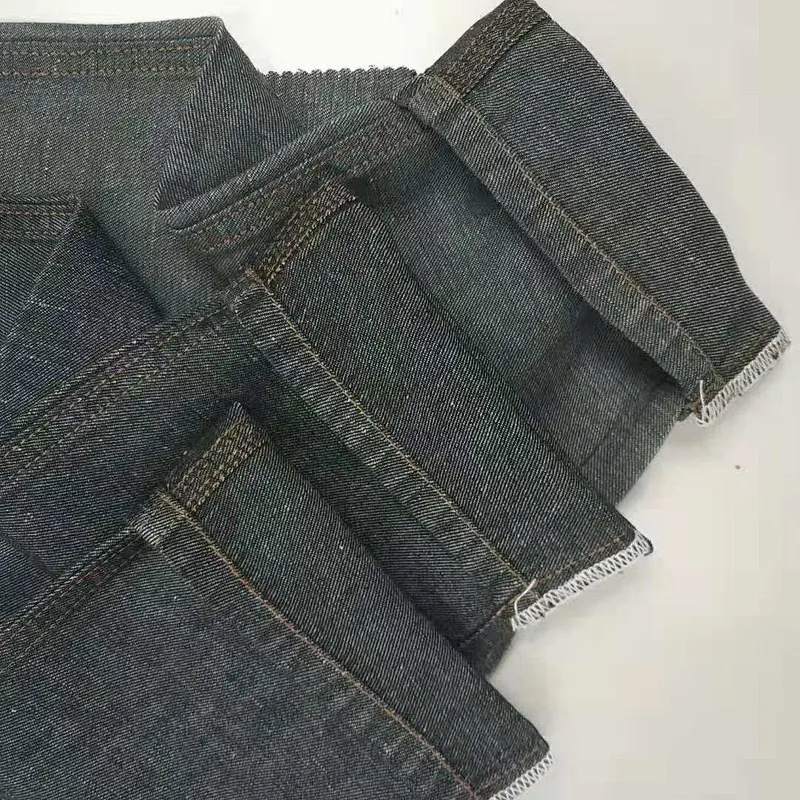 Factory manufacture trendy comfortable yarn dyed  linen and cotton denim fabric prices
