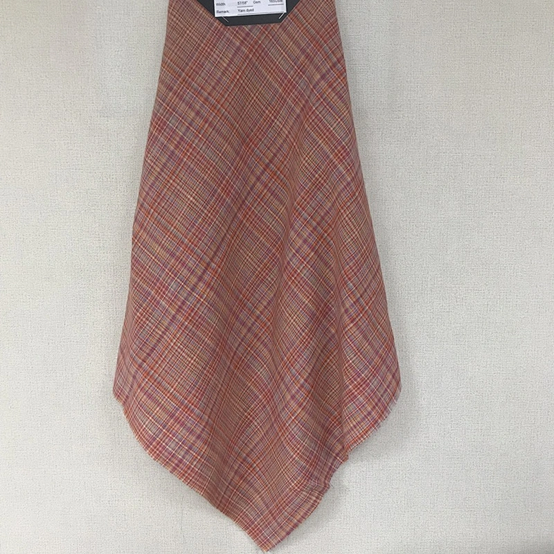 Hight Quality/Woven/yarn dyed 100%  Linen fabric for Shirt/Garment