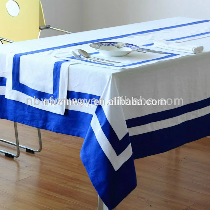 100% linen table cloth/ home table clothhotel tablecloth/restaurant tablecloth