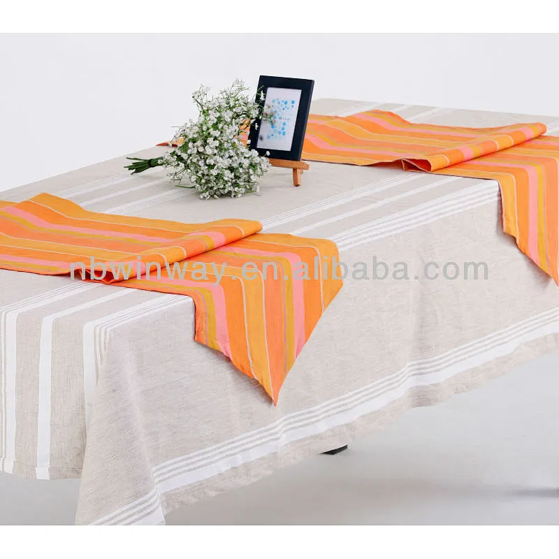 nature color table runner