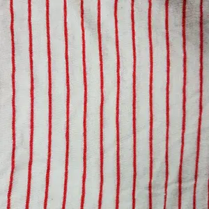 100% cotton yarn dyed striped fabric