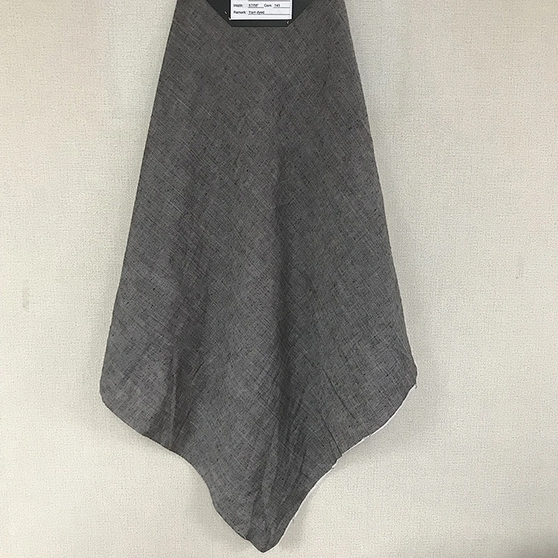Hight Quality/Woven 55/45 Linen cotton fabric for Shirt/Garment