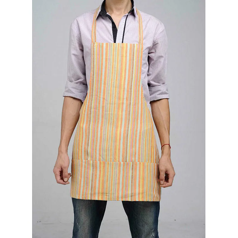 linen apron///kitchen apron