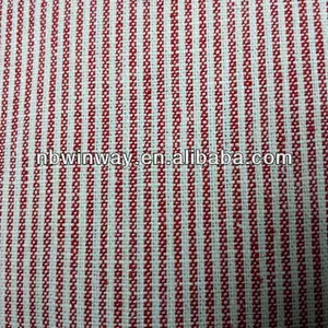 Linen/viscose blended yarn dyed fabric