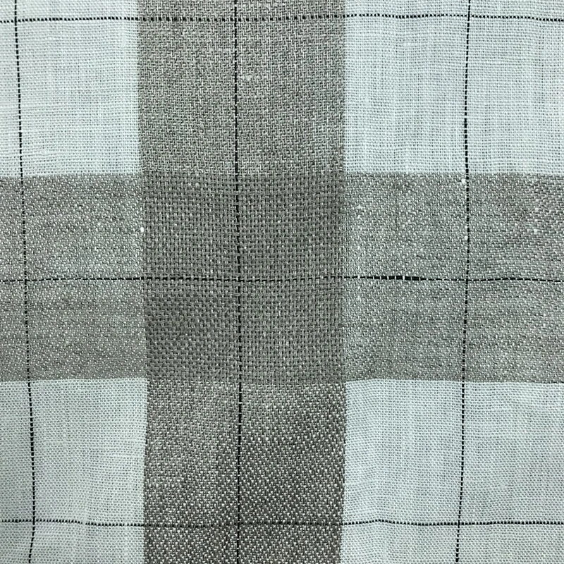 Hight Quality/Woven/yarn dyed 100%  Linen fabric for Shirt/Garment