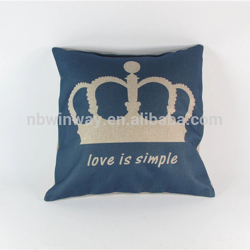 100% linen chair seat cushion cover