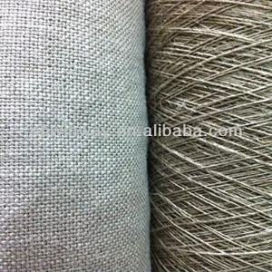 Coarse Flax /linen yarn/linen yarn for weaving/nature color linen roving