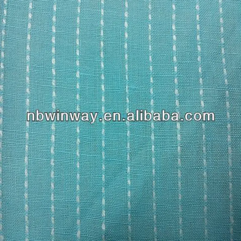 100% linen yarn dyed fabric