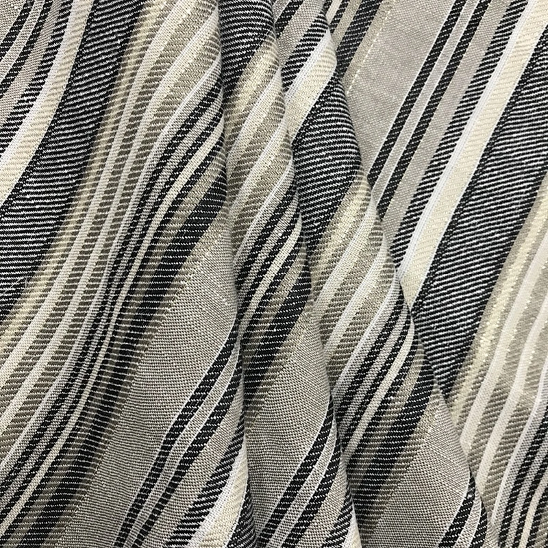 Hight Quality/Woven/yarn dyed 55% Linen 45% viscose fabric for Shirt/Garment