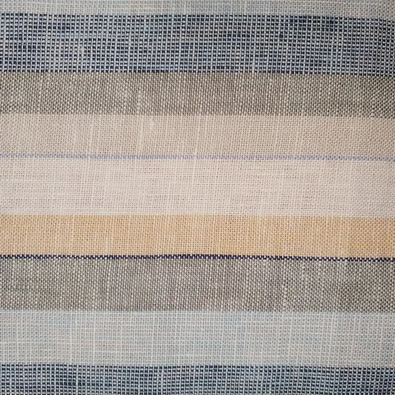 100% cotton yarn dyed striped fabric