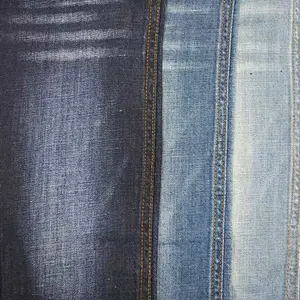Factory manufacture trendy comfortable yarn dyed  linen and cotton denim fabric prices