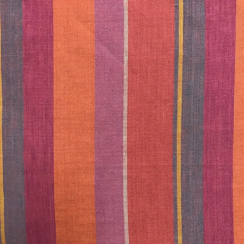 Hight Quality/Woven/yarn dyed 100%  Linen fabric for Shirt/Garment
