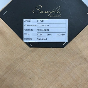 Hight Quality/Woven 100%  Linen fabric for Shirt/Garment