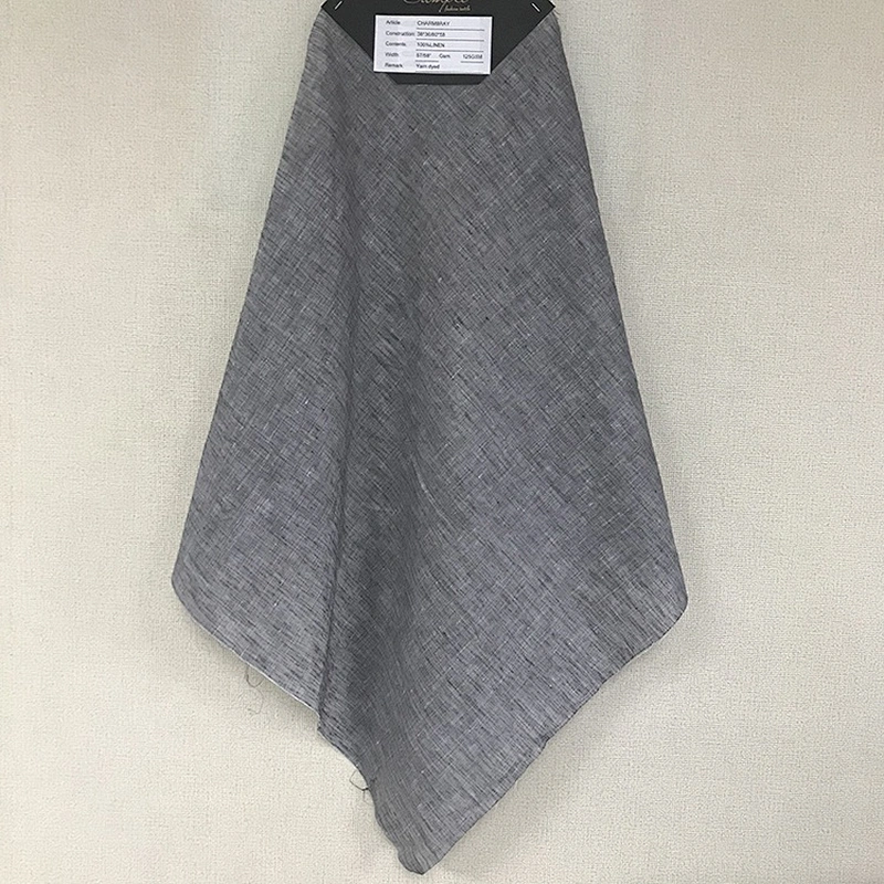 Hight Quality/Woven 100%  Linen fabric for Shirt/Garment