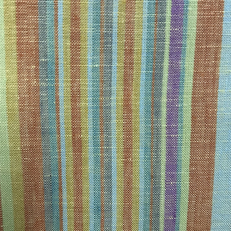 Hight Quality/Woven/yarn dyed 100%  Linen fabric for Shirt/Garment