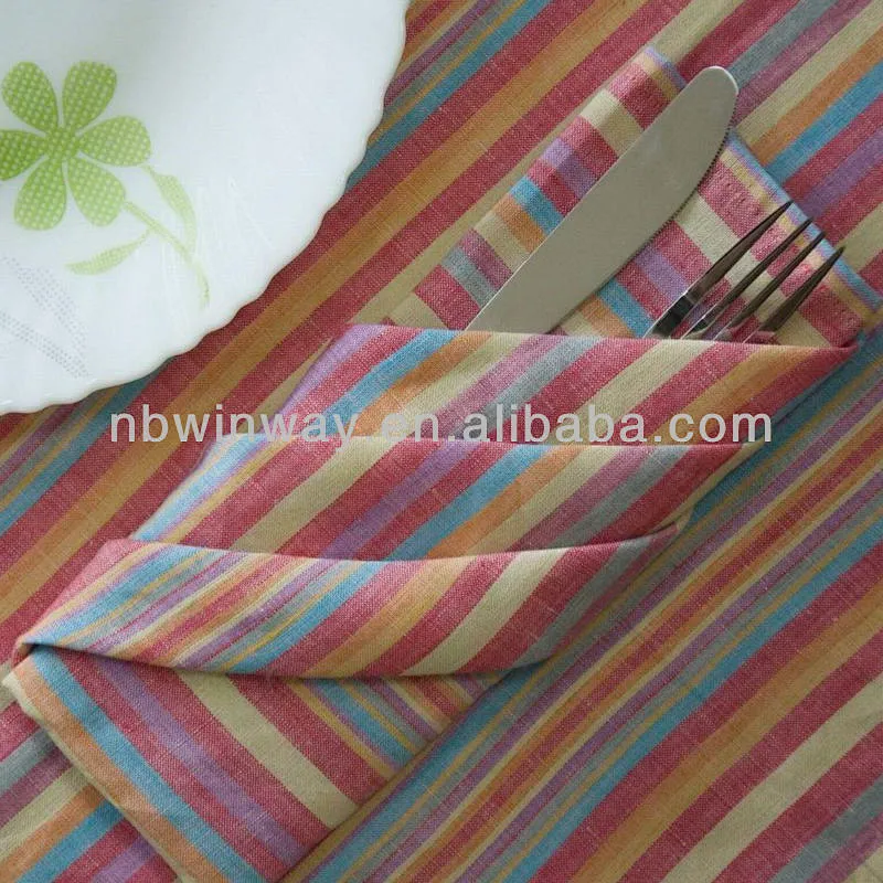 linen yarn dyed napkin