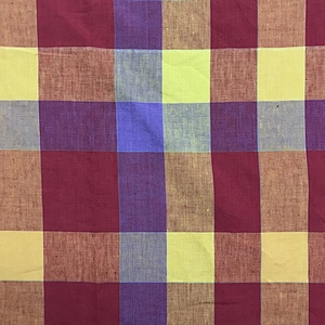 Hight Quality/Woven/yarn dyed 100%  Linen fabric for Shirt/Garment