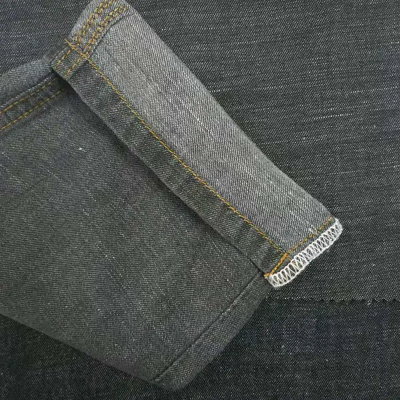 Factory manufacture trendy comfortable yarn dyed  linen and cotton denim fabric prices