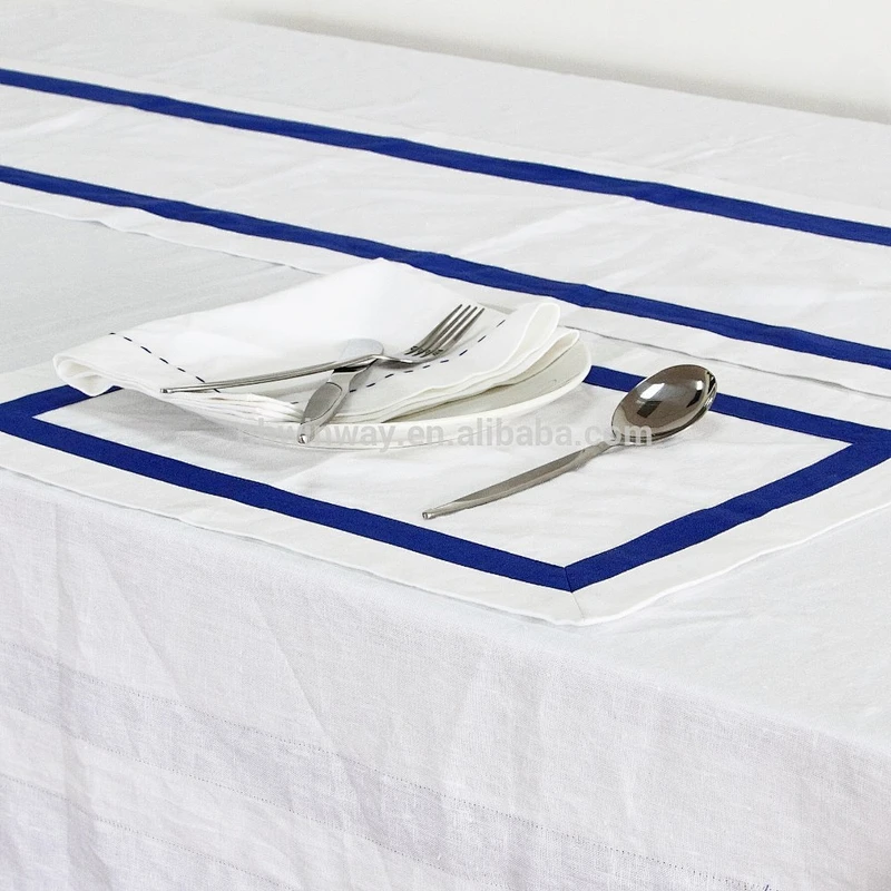 100% linen placemat / pure natural linen wedding placemat / restaurant placemat