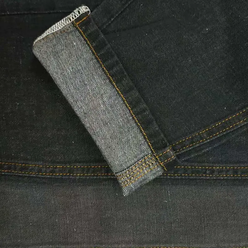 Factory manufacture trendy comfortable yarn dyed  linen and cotton denim fabric prices