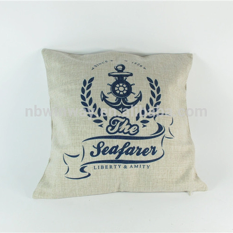 hot sale 100% linen sofa decorative cushion cover