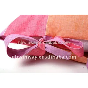 pure linen yarn dyed woven cushion cover