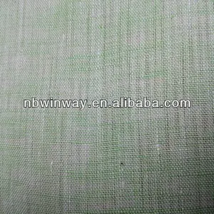 55% linen 45% cotton yarn dyed fabric